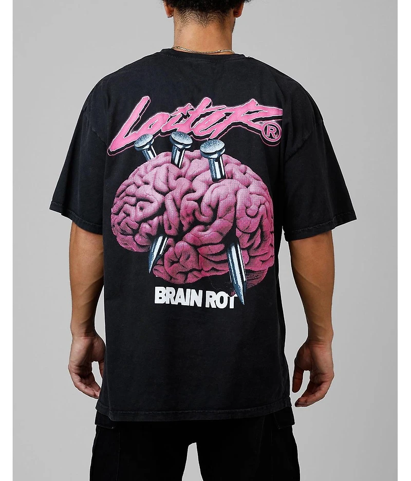 Loiter Men's Brain Rot Vintage Std Tee