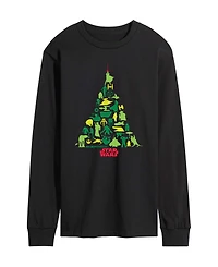 Airwaves Men's Star Wars Christmas Tree Long-Sleeve T-Shirt