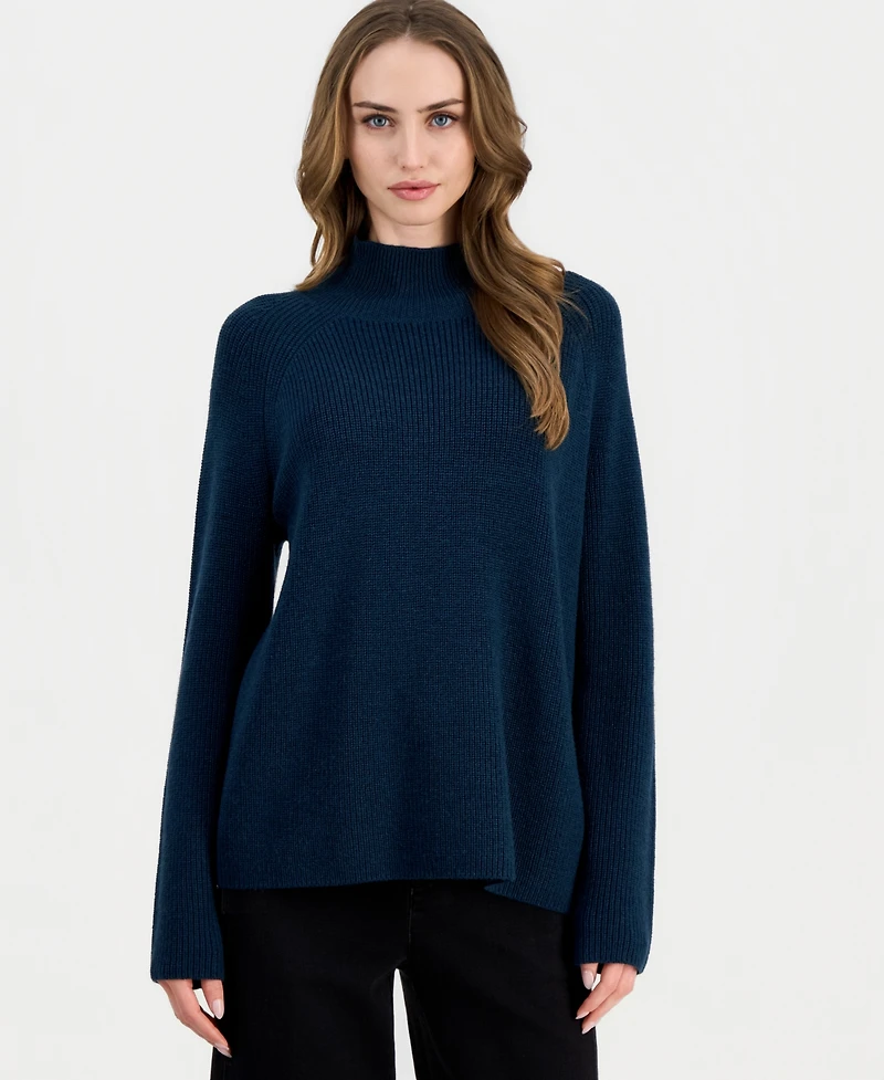 Eileen Fisher Women's Wool Turtleneck Sweater