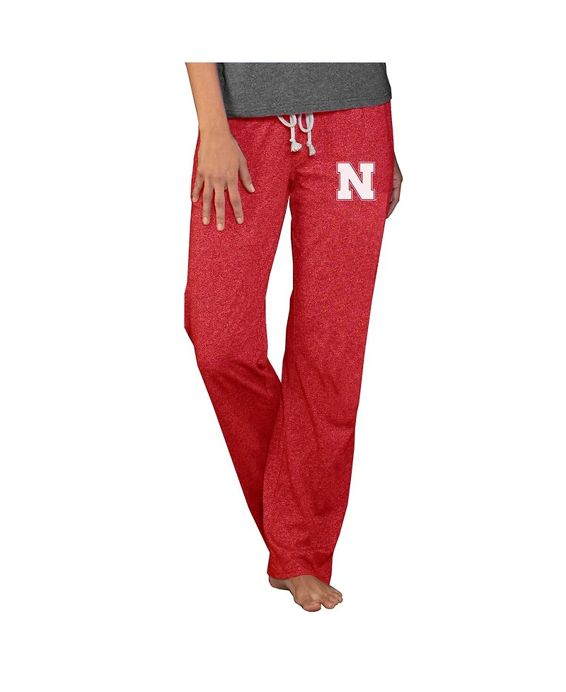 Concepts Sport Women's Scarlet Nebraska Huskers Quest Knit Lightweight Pants