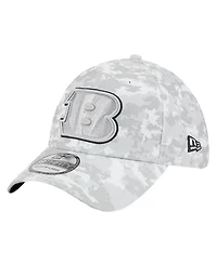 New Era Men's White Cincinnati Bengals 2025 Salute to Service Digital Camo Fan Pack 39THIRTY Flex Hat