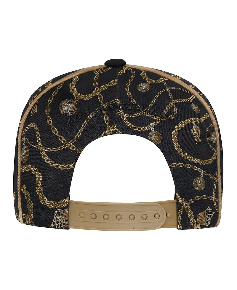 Outerstuff Big Boys and Girls Black Los Angeles Lakers Street Hooper Snapback Hat