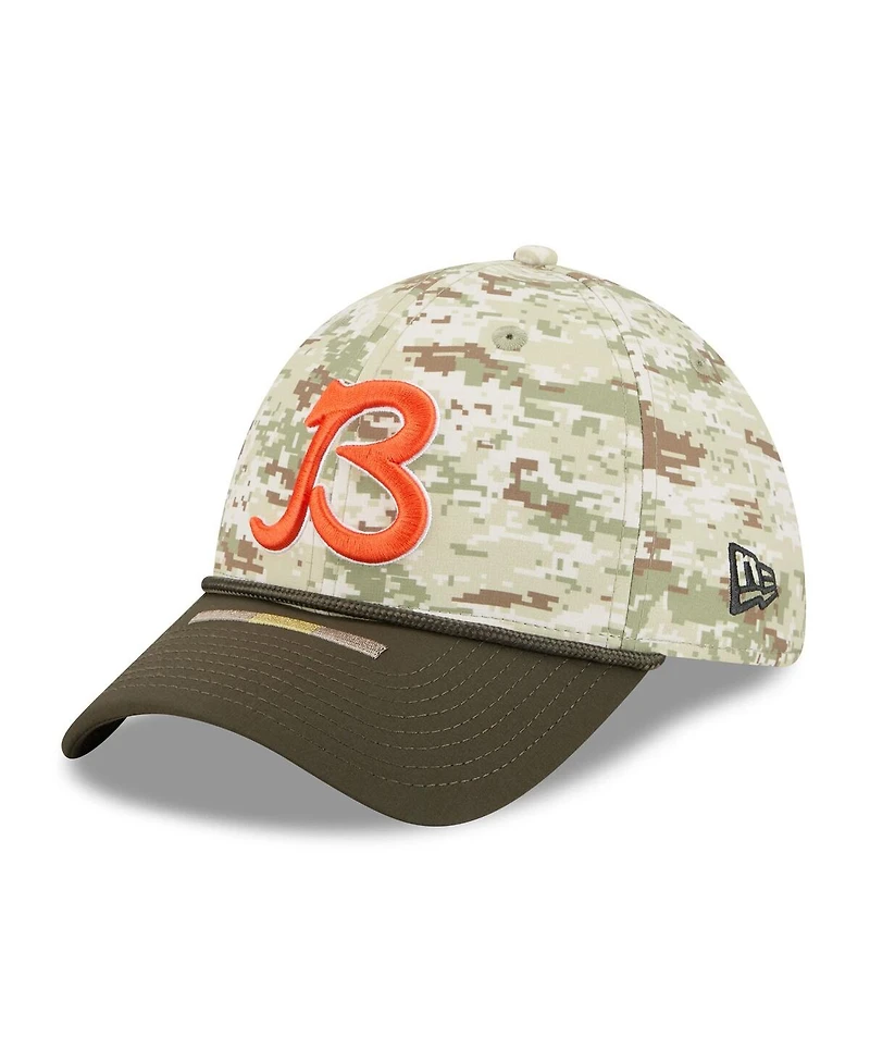 New Era Men's Camo Chicago Bears 2025 Salute to Service 39THIRTY Flex Hat