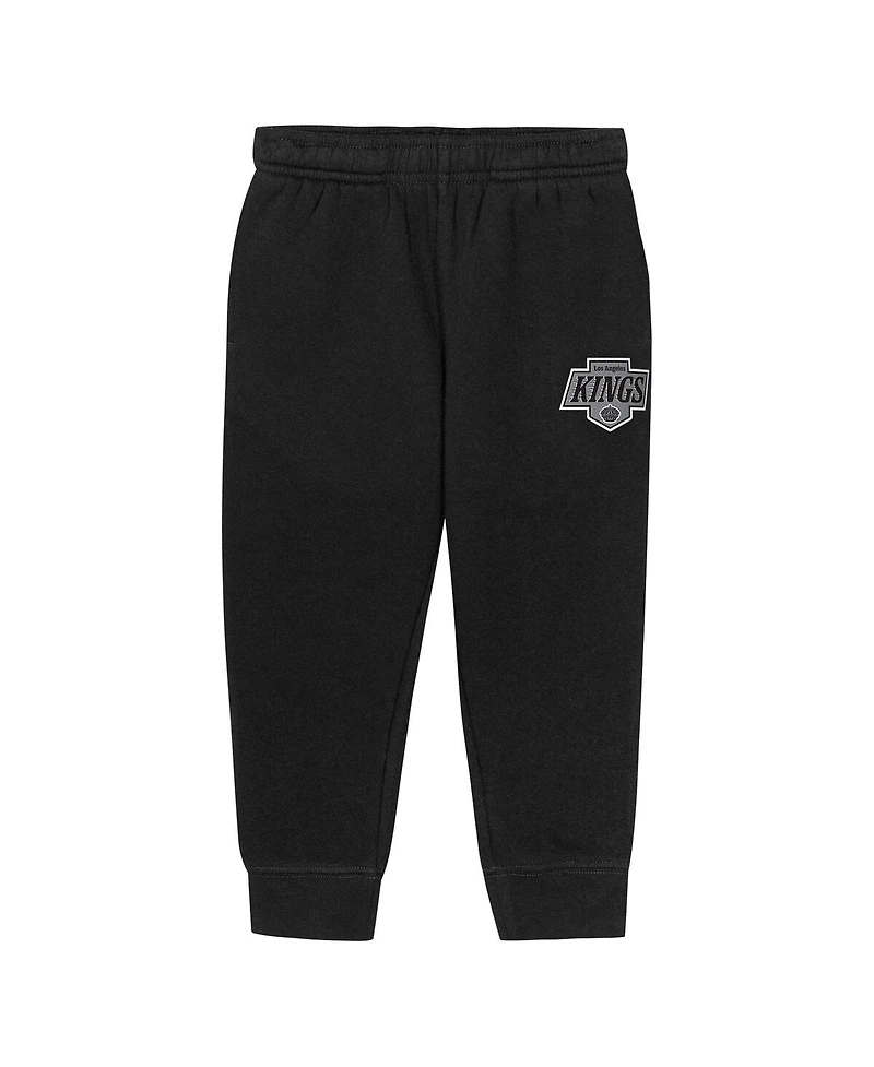 Outerstuff Toddler 2-Piece Black Los Angeles Kings Chants and Cheers Fleece Hoodie Pants Set