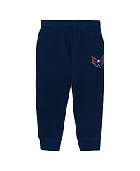 Outerstuff Toddler 2-Piece Navy Washington Capitals Chants and Cheers Fleece Hoodie Pants Set