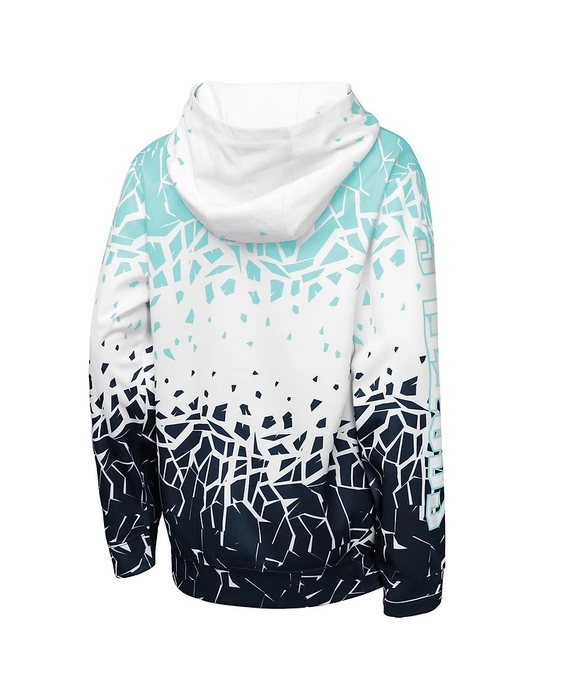 Outerstuff Big Boys and Girls Light Blue Seattle Kraken Frozen Frenzy Hoodie