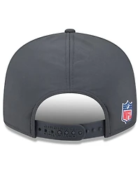 New Era Men's Charcoal Cincinnati Bengals 2025 Sideline Cold Weather Split Panel 9FIFTY Snapback Hat