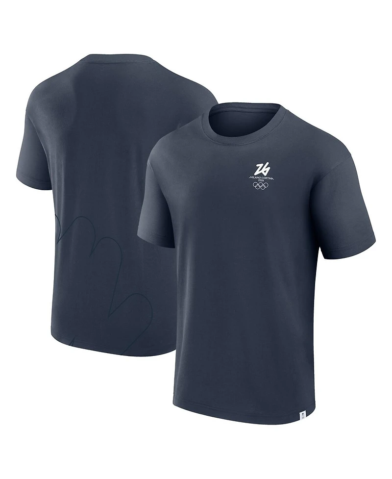 Fanatics Men's Blue Milano Cortina 2026 Winter Olympics Fashion T-Shirt