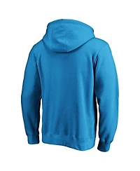 Fanatics Men's Blue Detroit Lions Big Tall Fleece Hoodie
