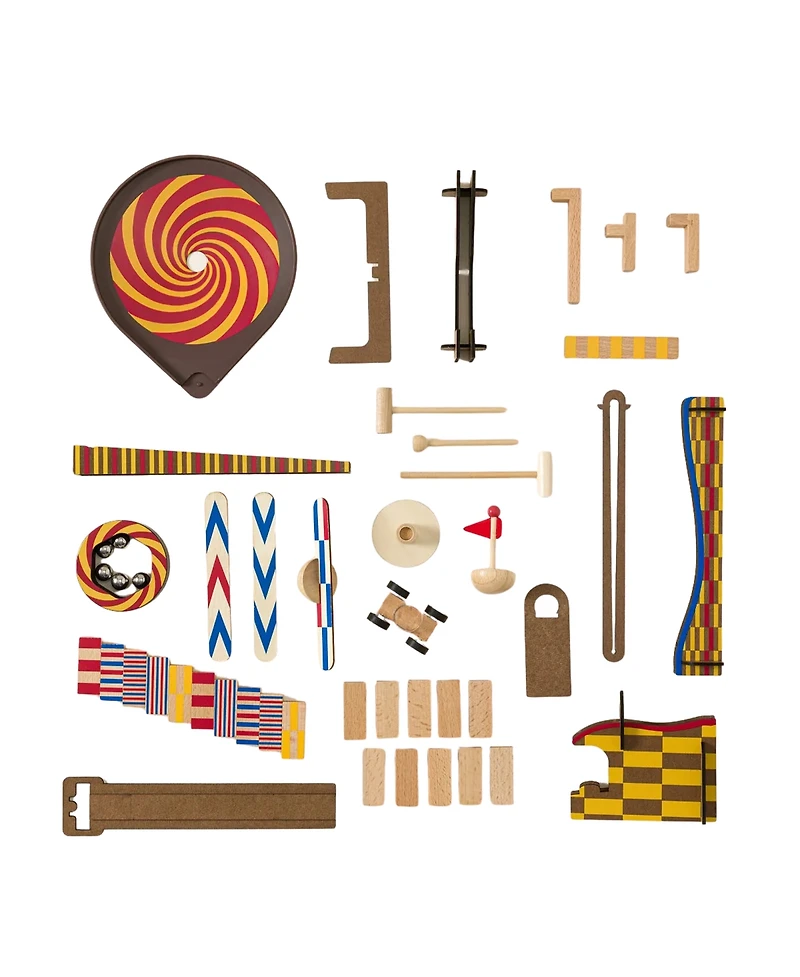 Uncommon Goods Race Car Chain Reaction Construction Set