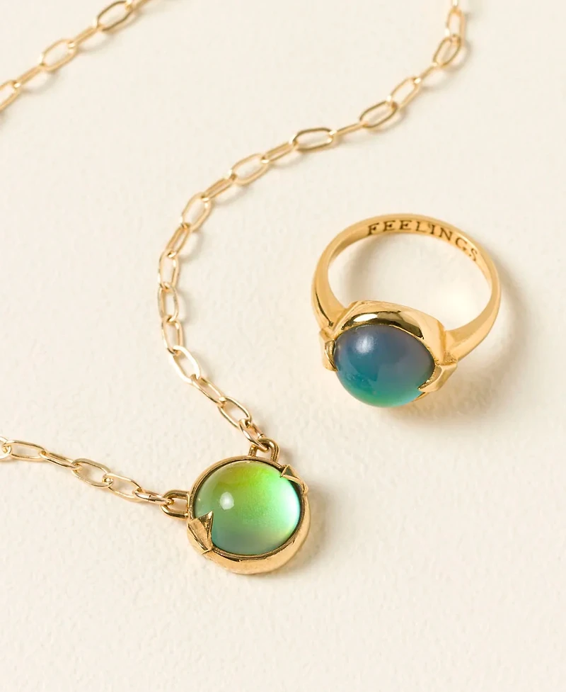 Uncommon Goods Color-Changing Mood Stone Ring
