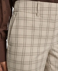 Tommy Hilfiger Women's Plaid Bootcut Trousers