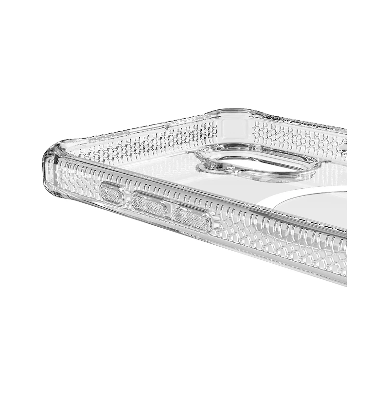 ITSkins Hybrid_R Clear MagSafe Case for Apple iPhone 16