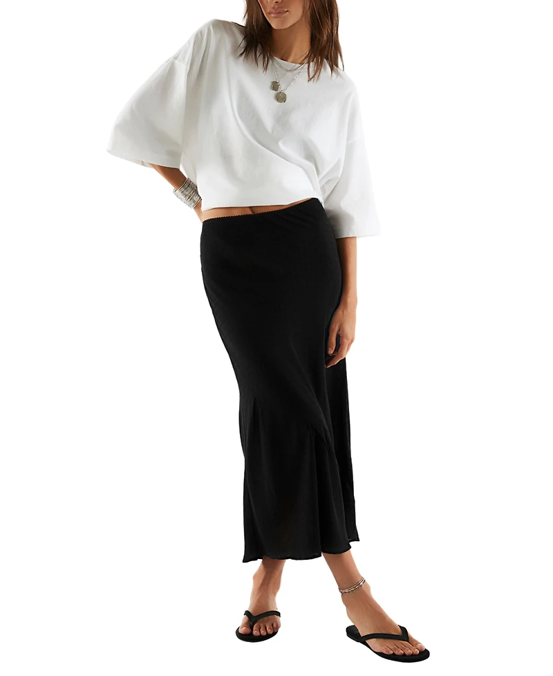 Free People Women's Perfect Oversized Crewneck T-Shirt