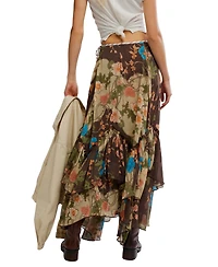 Free People Women's Palermo Villa Chiffon Maxi Skirt