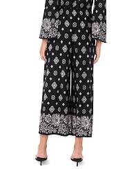 Sam & Jess Women's Wide-Leg Pull-On Pants