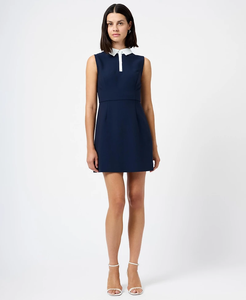 French Connection Women's Sleeveless Collared Mini Dress