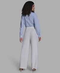 Bcbg Women's Wide Leg High Waist Pants