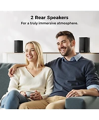 Ultimea Skywave F40 Boom 5.1.2ch Sound Bar with Dolby Atmos, Surround Sound System for Tv with 2 Surround Speakers, 460W