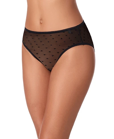 Dkny Women's Heart Mesh Bikini Panties