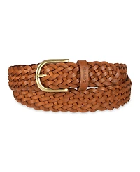 Levi's Women's Fully Adjustable Leather Braided Belt