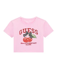 Guess Girls 7-16 Short-Sleeve Round Neck T-Shirt