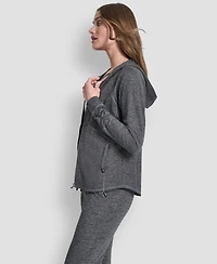 Dkny Women's Full-Zip Long-Sleeve Hoodie