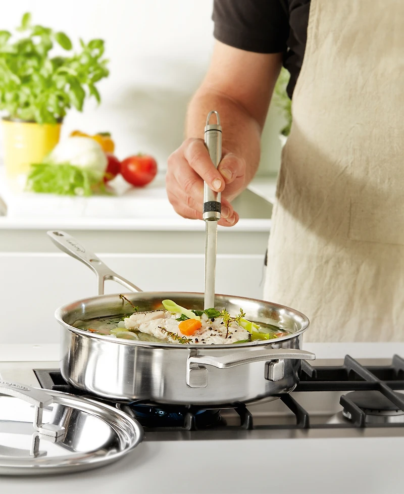 Demeyere Industry 5 Stainless Steel 3-Quart Saute Pan