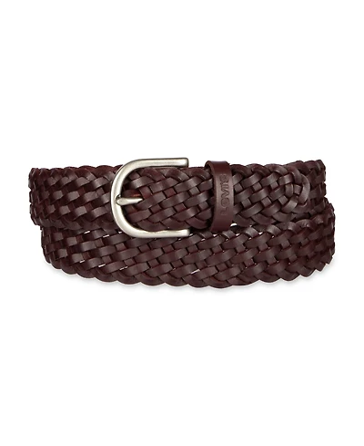 Levi's Women's Fully Adjustable Leather Braided Belt