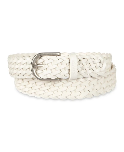 Levi's Women's Fully Adjustable Leather Braided Belt