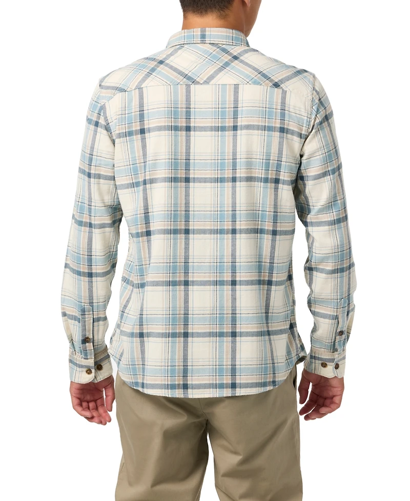 O'Neill Men's Redmond Plaid Flannel Shirt