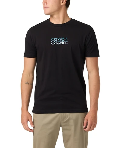 O'Neill Men's Triple Stack Short-Sleeve T-Shirt