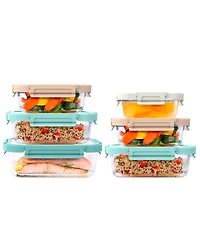 Bentgo Glass Meal 12-Pc. Storage Set with Leak-Proof Seal