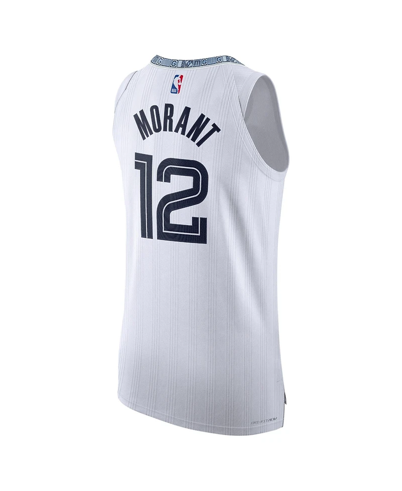 Nike Men's and Women's Ja Morant White Memphis Grizzlies 2025/26 City Edition Authentic Jersey