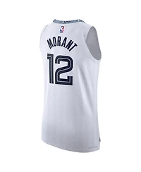Nike Men's and Women's Ja Morant White Memphis Grizzlies 2025/26 City Edition Authentic Jersey