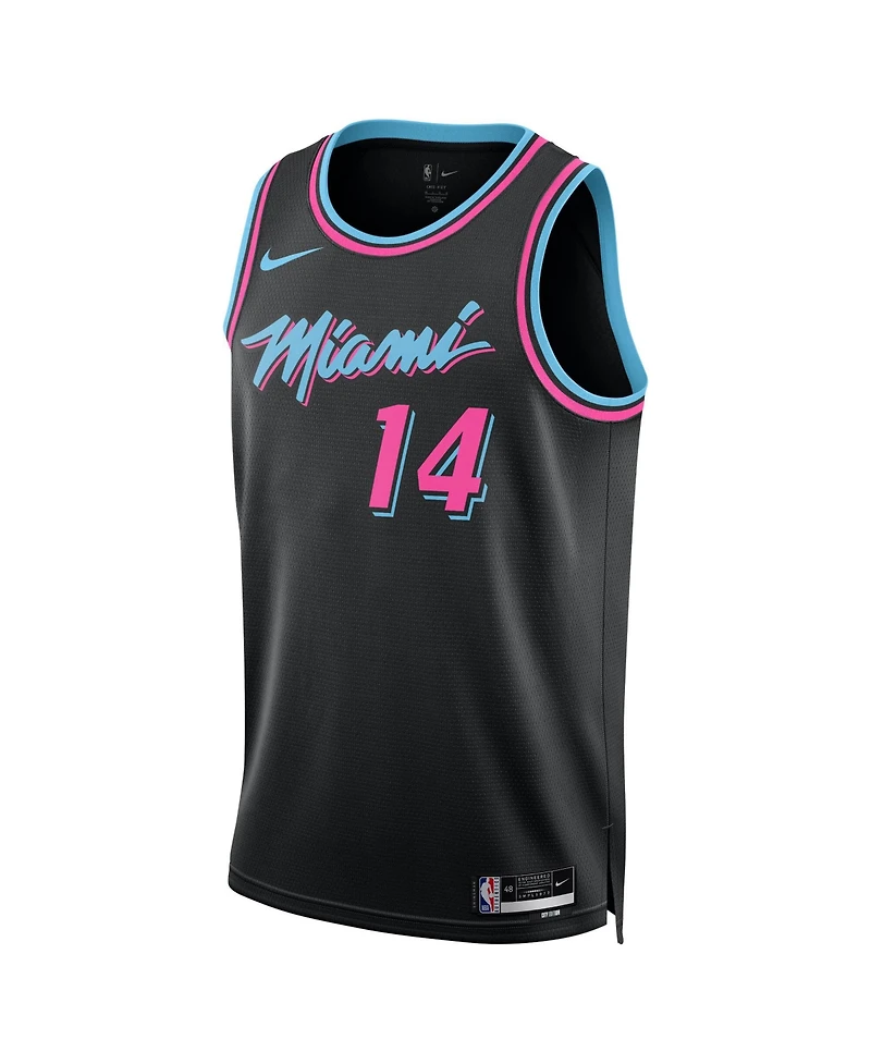 Nike Men's and Women's Tyler Herro Black Miami Heat 2025/26 City Edition Swingman Jersey