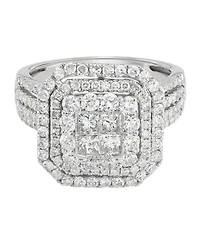 Macy's Diamond Ring (2 ct. t.w.) in 10k White Gold