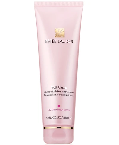 Estee Lauder Soft Clean Moisture Rich Foaming Cleanser, 4.2 oz