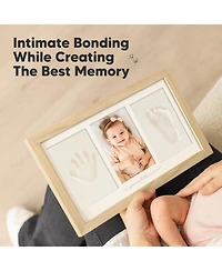 Duo Baby Hand and Footprint Kit, Handprint Newborn Photo Frame, Keepsake for New Mom
