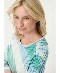 Olsen Women's Panneaux Print T-Shirt