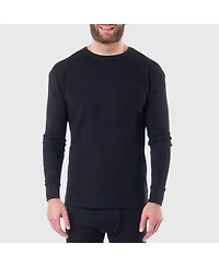 Alpine Swiss Men's Thermal Long Sleeve Top Waffle Knit Shirt Base Layer Underwear