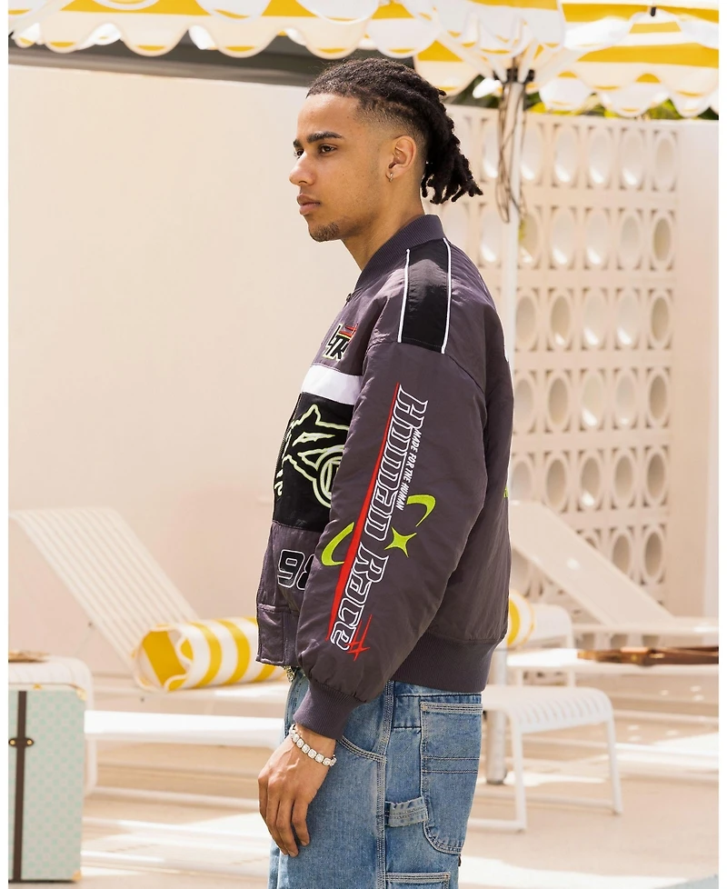 mnml Men's Loiter Racer Style Motor Jacket