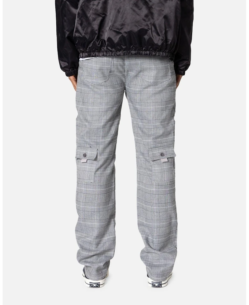 mnml Men's Plaid All Over Pocket Pants