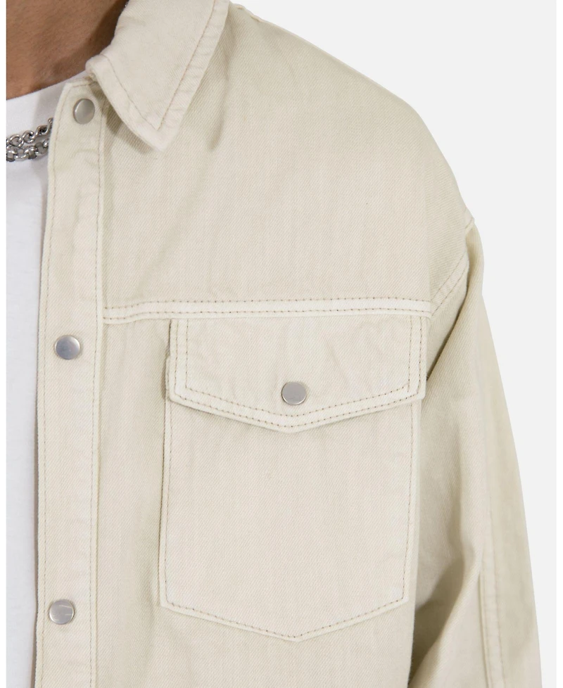 mnml Men's Denim Over Shirt