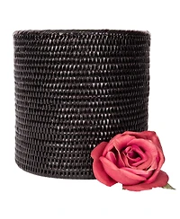 Artifacts Rattan Petit Round Waste Basket