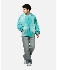 mnml Men's Double Pouch Sprayed Hoodie