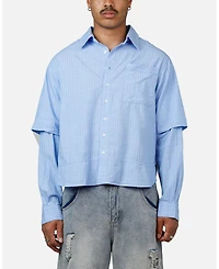 mnml Men's Chambray Double Layer Shirt