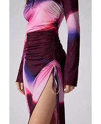 Desigual Women's Midi dress with slit