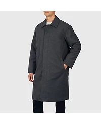 Alpine Swiss Men's Zach Men s Wool Blend Overcoat – Knee-Length Trench Coat, Runs Large for Layering Over Suits or Sweaters