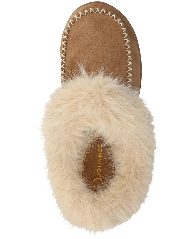 Journee Collection Women's Taran Round Toe Clog Slippers